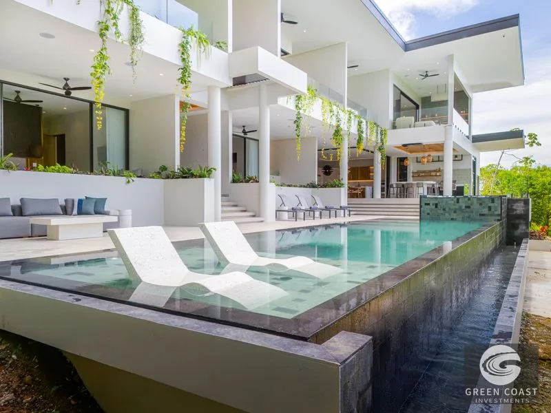 Luxury Ocean View Home in Escaleras Costa Rica | Acqua Blu Estate for Sale — view 8, Dominical, Dominical, Costa Rica