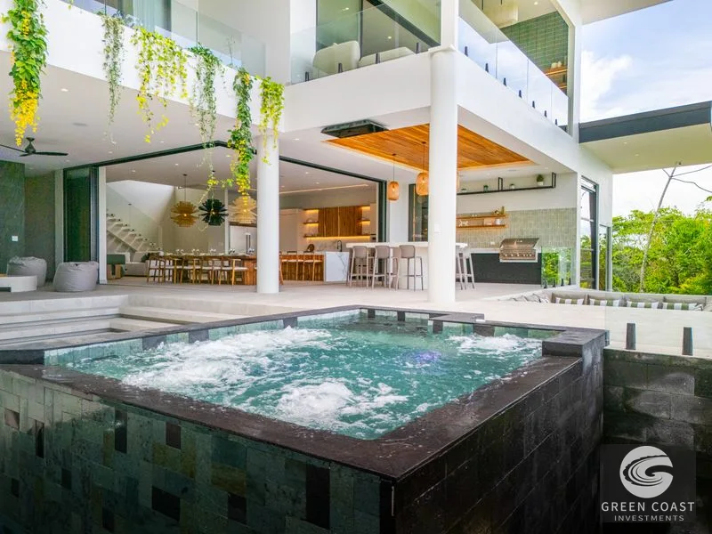 Luxury Ocean View Home in Escaleras Costa Rica | Acqua Blu Estate for Sale — view 9, Dominical, Dominical, Costa Rica