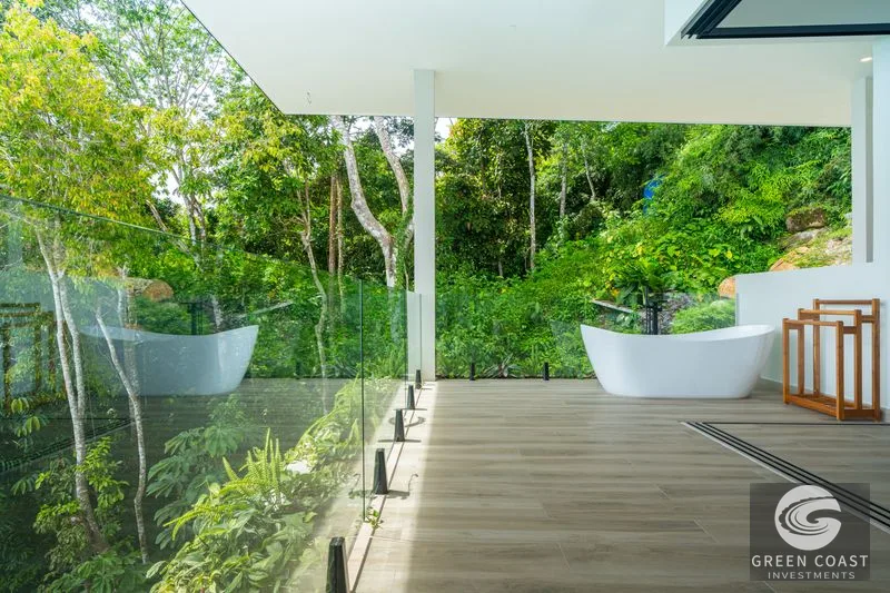 Luxury Ocean View Home in Escaleras Costa Rica | Acqua Blu Estate for Sale — view 113, Dominical, Dominical, Costa Rica