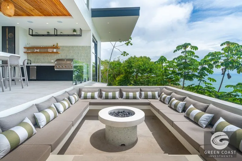 Luxury Ocean View Home in Escaleras Costa Rica | Acqua Blu Estate for Sale — view 46, Dominical, Dominical, Costa Rica