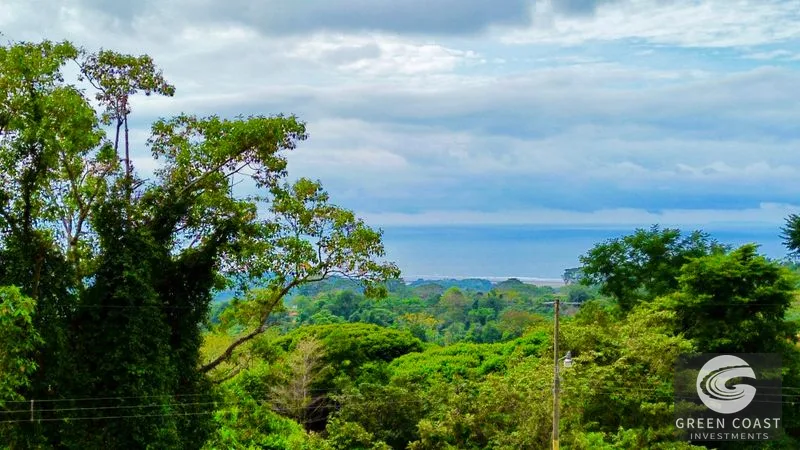 Ocean & Sunset Views Lot - Ready to Build — view 2, Ojochal, Costa Rica
