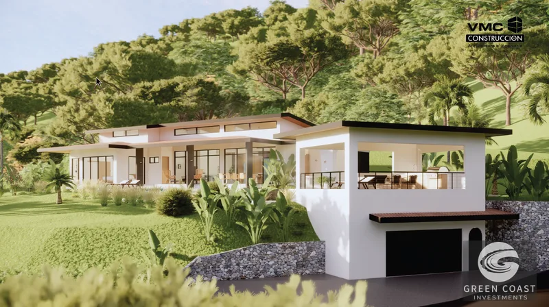 Ocean & Sunset Views Lot - Ready to Build — view 13, Ojochal, Costa Rica