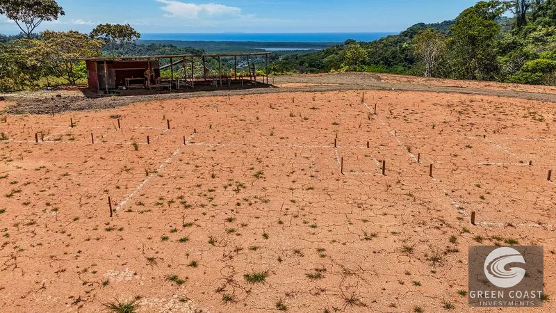 An elevated, prepared river lot with 360-degree ocean, mountain, valley and jungle views — view 3, Tres Ríos, Osa, Costa Rica