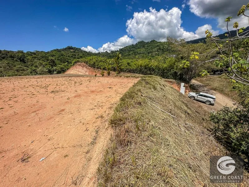 An elevated, prepared river lot with 360-degree ocean, mountain, valley and jungle views — view 11, Tres Ríos, Osa, Costa Rica