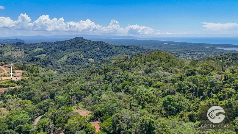 An elevated, prepared river lot with 360-degree ocean, mountain, valley and jungle views — view 20, Tres Ríos, Osa, Costa Rica