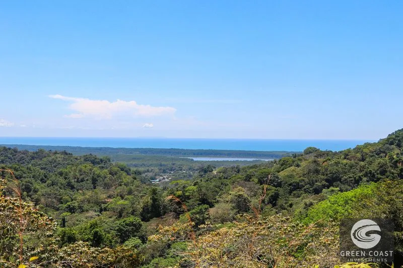 An elevated, prepared river lot with 360-degree ocean, mountain, valley and jungle views — view 21, Tres Ríos, Osa, Costa Rica