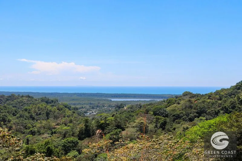 An elevated, prepared river lot with 360-degree ocean, mountain, valley and jungle views — view 22, Tres Ríos, Osa, Costa Rica