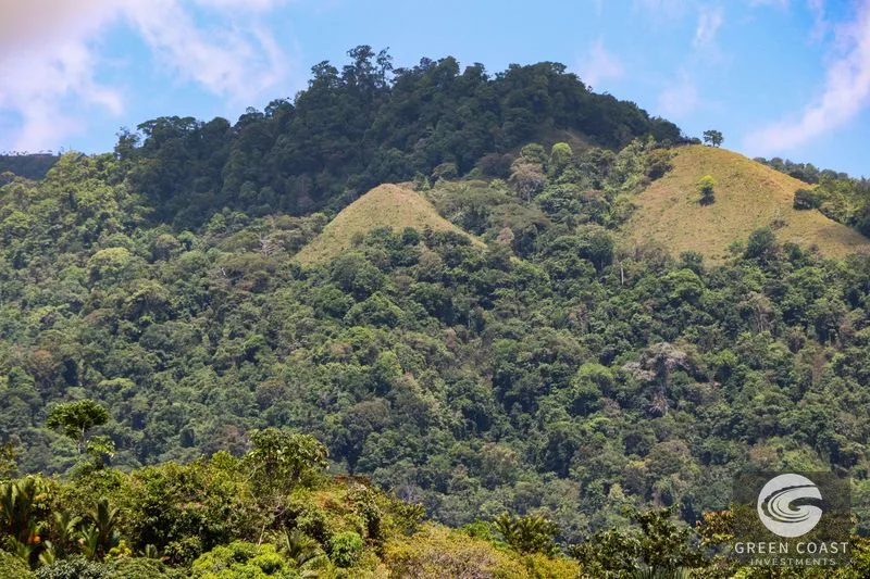 An elevated, prepared river lot with 360-degree ocean, mountain, valley and jungle views — view 23, Tres Ríos, Osa, Costa Rica
