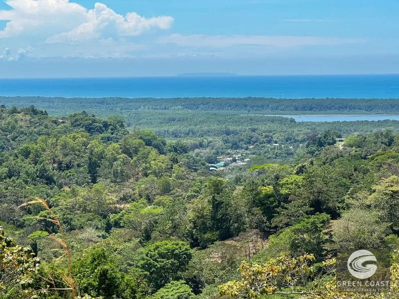 An elevated, prepared river lot with 360-degree ocean, mountain, valley and jungle views — view 24, Tres Ríos, Osa, Costa Rica