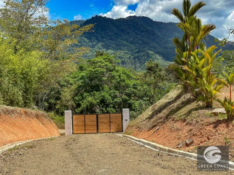 An elevated, prepared river lot with 360-degree ocean, mountain, valley and jungle views — view 27, Tres Ríos, Osa, Costa Rica