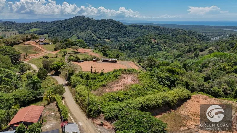 An elevated, prepared river lot with 360-degree ocean, mountain, valley and jungle views — view 31, Tres Ríos, Osa, Costa Rica