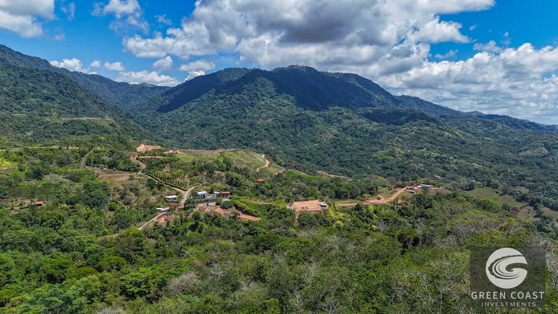 An elevated, prepared river lot with 360-degree ocean, mountain, valley and jungle views — view 34, Tres Ríos, Osa, Costa Rica