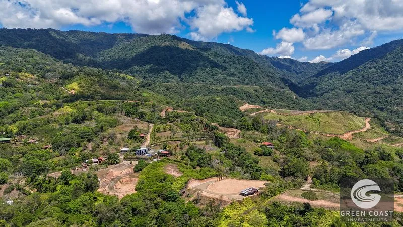 An elevated, prepared river lot with 360-degree ocean, mountain, valley and jungle views — view 35, Tres Ríos, Osa, Costa Rica