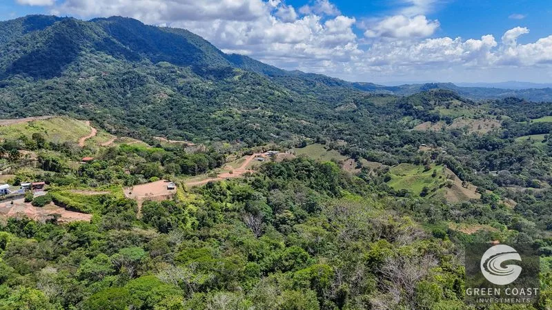 An elevated, prepared river lot with 360-degree ocean, mountain, valley and jungle views — view 36, Tres Ríos, Osa, Costa Rica