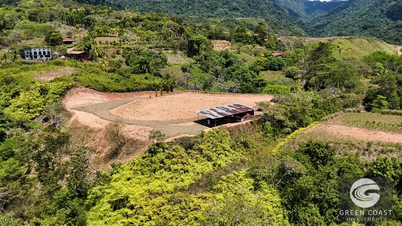 An elevated, prepared river lot with 360-degree ocean, mountain, valley and jungle views — view 38, Tres Ríos, Osa, Costa Rica