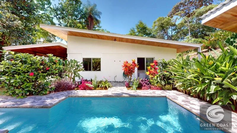 2 Bedroom Solar Home with Creek Frontage — view 1, Ojochal, Osa, Costa Rica