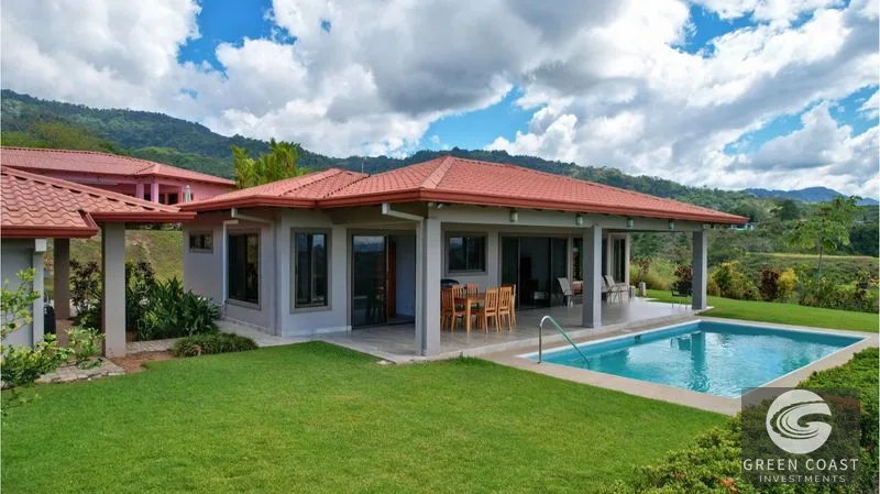 Casa Jean: Gated Ocean View Villa — view 1, Ojochal, Costa Rica