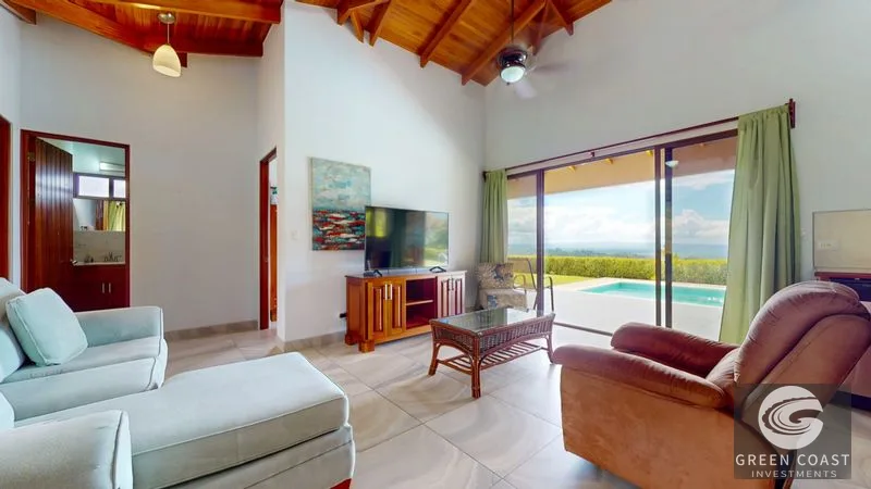 Casa Jean: Gated Ocean View Villa — view 10, Ojochal, Costa Rica