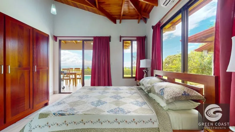 Casa Jean: Gated Ocean View Villa — view 13, Ojochal, Costa Rica