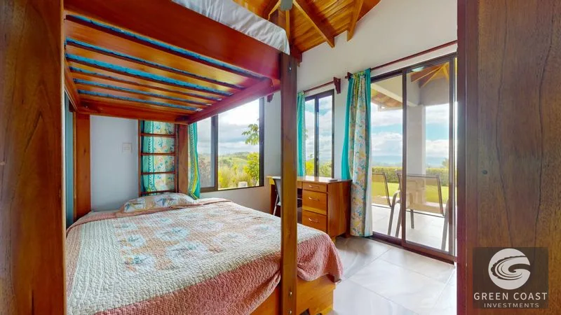 Casa Jean: Gated Ocean View Villa — view 22, Ojochal, Costa Rica