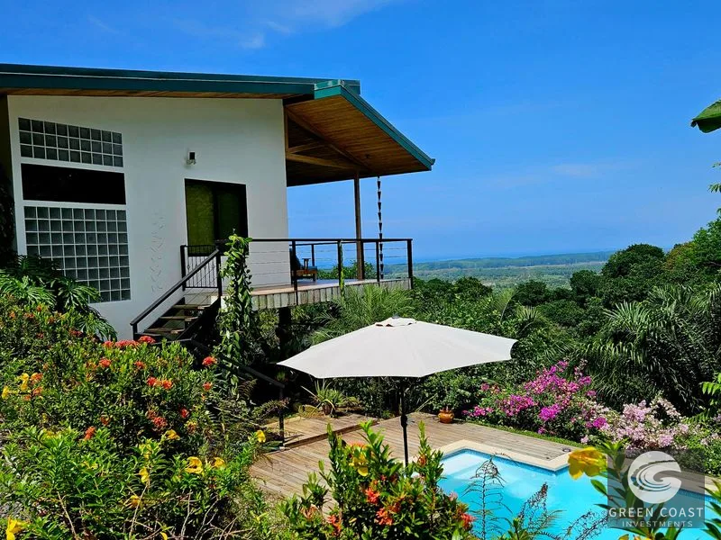 Panoramic Ocean And Sunset View Property, Matapalo — view 1, Savegre, Quepos, Costa Rica