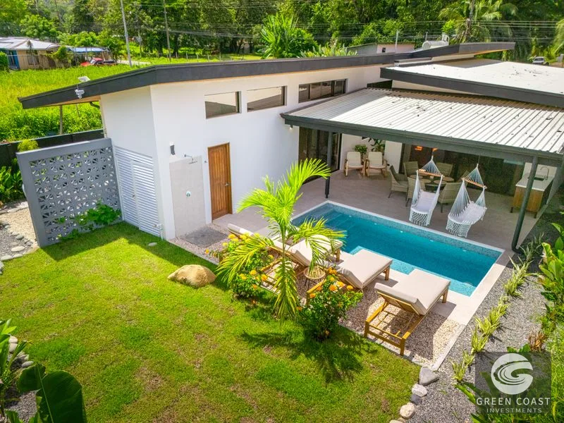 Uvita Tropical Urban Home, New Quality Build! Walk to Everything Modern Design — view 5, Dominical, Costa Rica