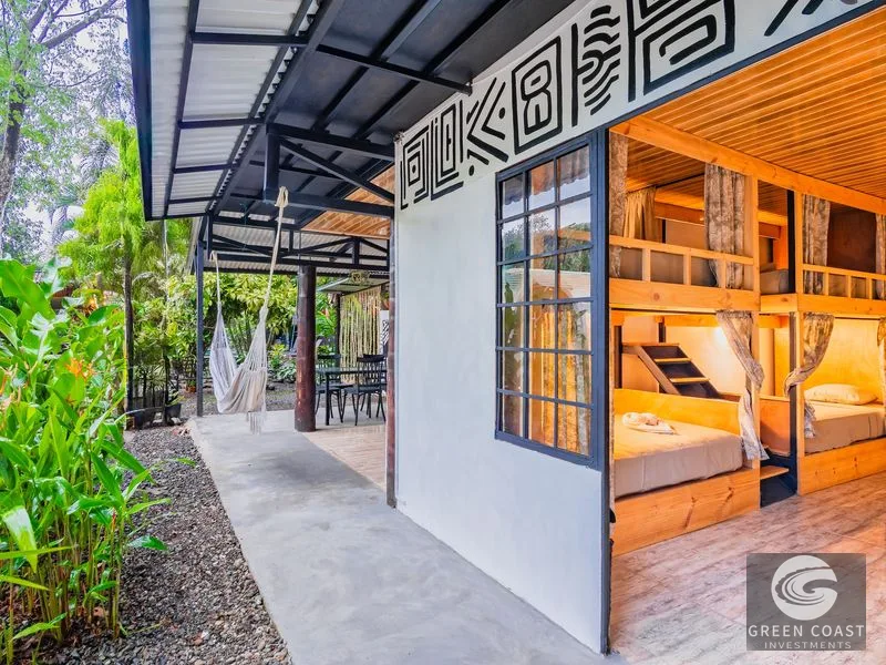 Turnkey Jungle Hostel with 16 Beds, Pool & Strong Revenue Potential Near Marino Ballena National Park — view 9, Uvita, Uvita, Costa Rica