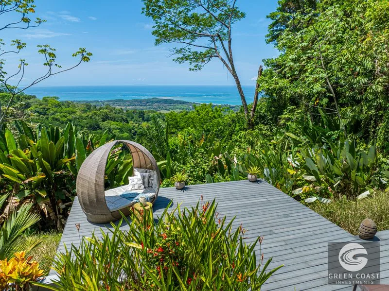 Uvita Ocean and Whale Tail View Modern Home on 3.64 Acres in Exclusive Enclave — view 3, Dominical, Costa Rica