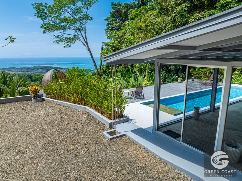 Uvita Ocean and Whale Tail View Modern Home on 3.64 Acres in Exclusive Enclave — view 6, Dominical, Costa Rica