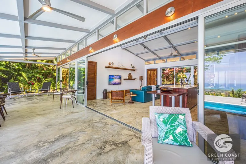 Uvita Ocean and Whale Tail View Modern Home on 3.64 Acres in Exclusive Enclave — view 8, Dominical, Costa Rica