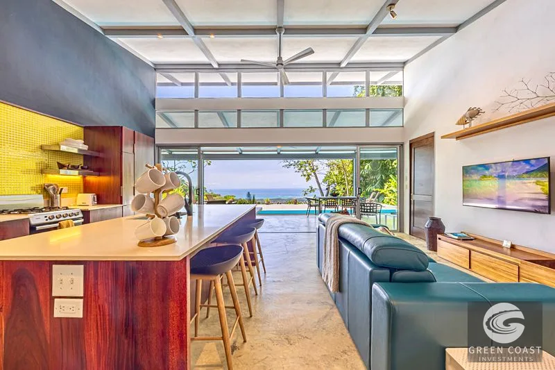 Uvita Ocean and Whale Tail View Modern Home on 3.64 Acres in Exclusive Enclave — view 12, Dominical, Costa Rica