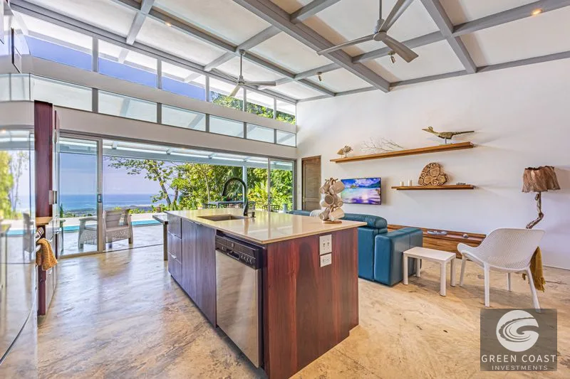 Uvita Ocean and Whale Tail View Modern Home on 3.64 Acres in Exclusive Enclave — view 14, Dominical, Costa Rica