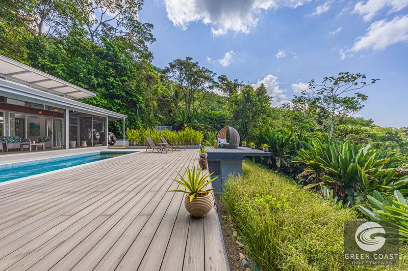 Uvita Ocean and Whale Tail View Modern Home on 3.64 Acres in Exclusive Enclave — view 23, Dominical, Costa Rica