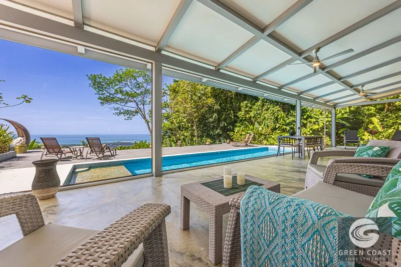 Uvita Ocean and Whale Tail View Modern Home on 3.64 Acres in Exclusive Enclave — view 36, Dominical, Costa Rica