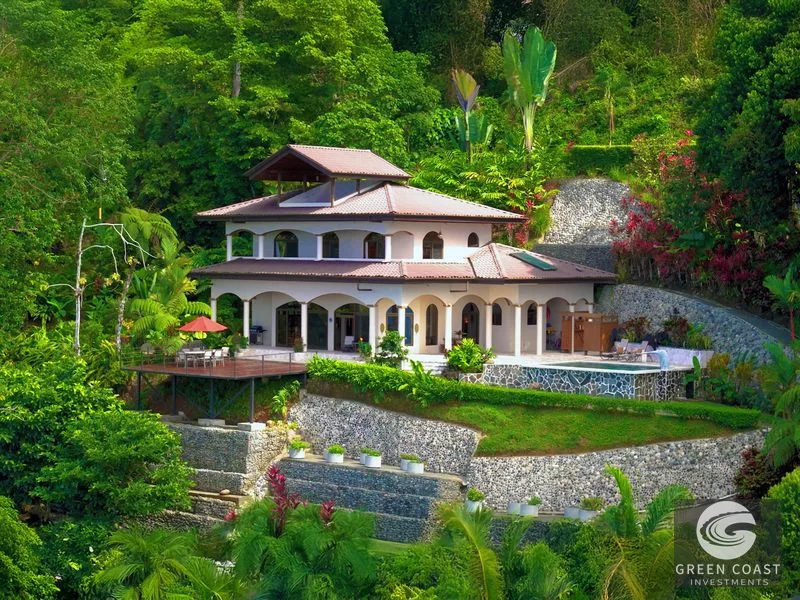 Uvita, Stunning Estate Home with Whale Tail Views! — view 1, Uvita, Uvita, Costa Rica
