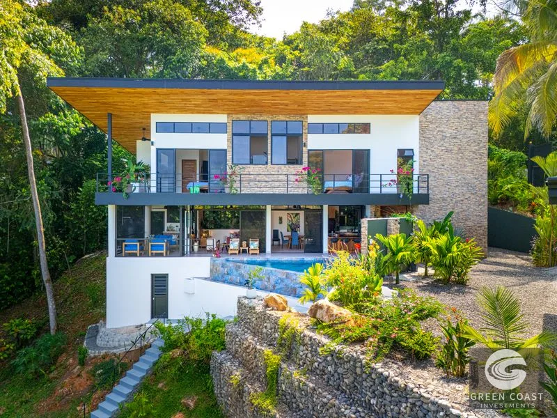 Private Ocean View Oasis- Modern & Tropical in Escaleras — view 3, Dominical, Costa Rica