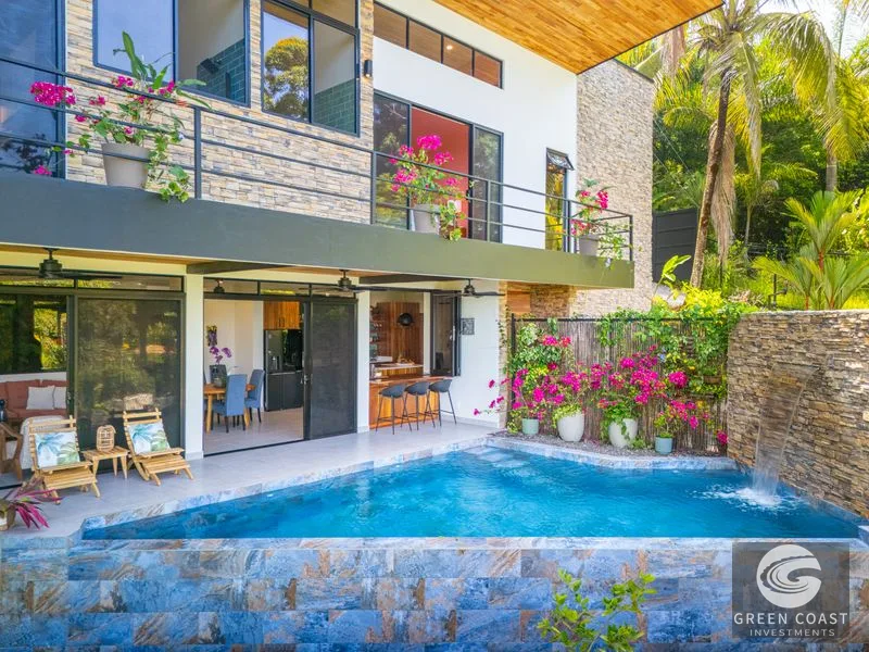 Private Ocean View Oasis- Modern & Tropical in Escaleras — view 5, Dominical, Costa Rica