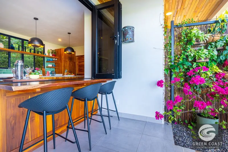 Private Ocean View Oasis- Modern & Tropical in Escaleras — view 21, Dominical, Costa Rica