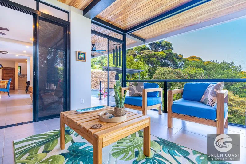 Private Ocean View Oasis- Modern & Tropical in Escaleras — view 34, Dominical, Costa Rica