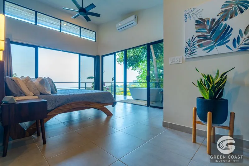 Private Ocean View Oasis- Modern & Tropical in Escaleras — view 46, Dominical, Costa Rica