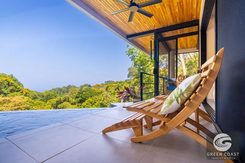 Private Ocean View Oasis- Modern & Tropical in Escaleras — view 75, Dominical, Costa Rica