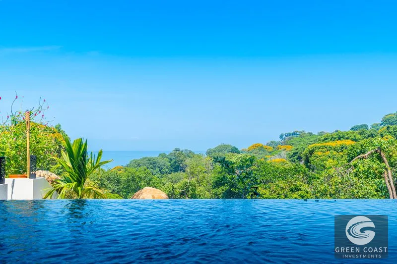 Private Ocean View Oasis- Modern & Tropical in Escaleras — view 76, Dominical, Costa Rica