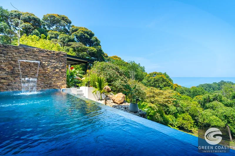 Private Ocean View Oasis- Modern & Tropical in Escaleras — view 77, Dominical, Costa Rica