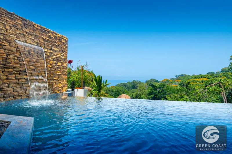 Private Ocean View Oasis- Modern & Tropical in Escaleras — view 84, Dominical, Costa Rica