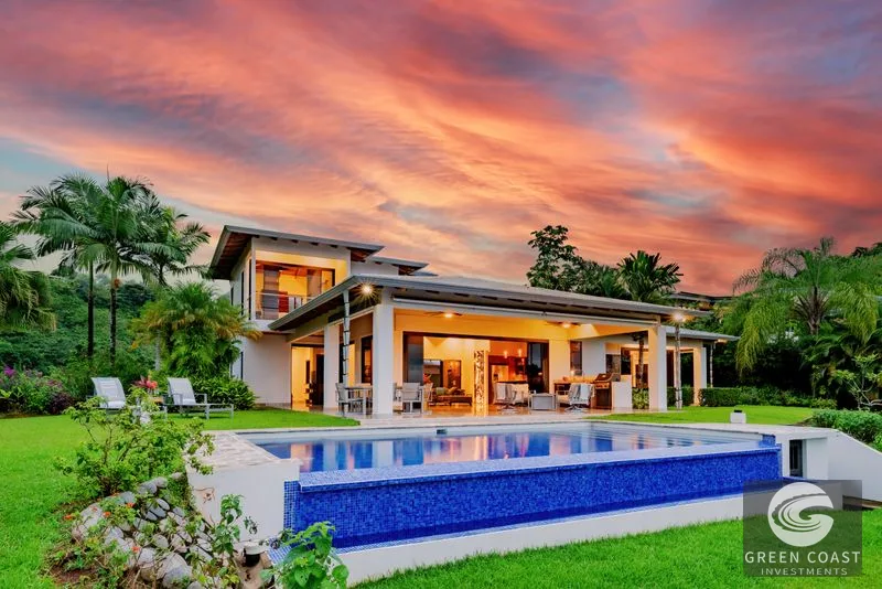 Casa Jaguar — view 1, Ojochal, Osa, Costa Rica