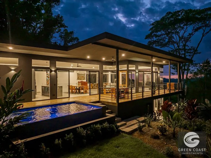 Escaleras Modern Elegance with Ocean Window Views and Jungle Tranquility, Dominical Costa Rica — view 3, Dominical, Costa Rica