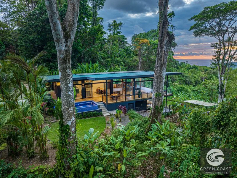 Escaleras Modern Elegance with Ocean Window Views and Jungle Tranquility, Dominical Costa Rica — view 5, Dominical, Costa Rica