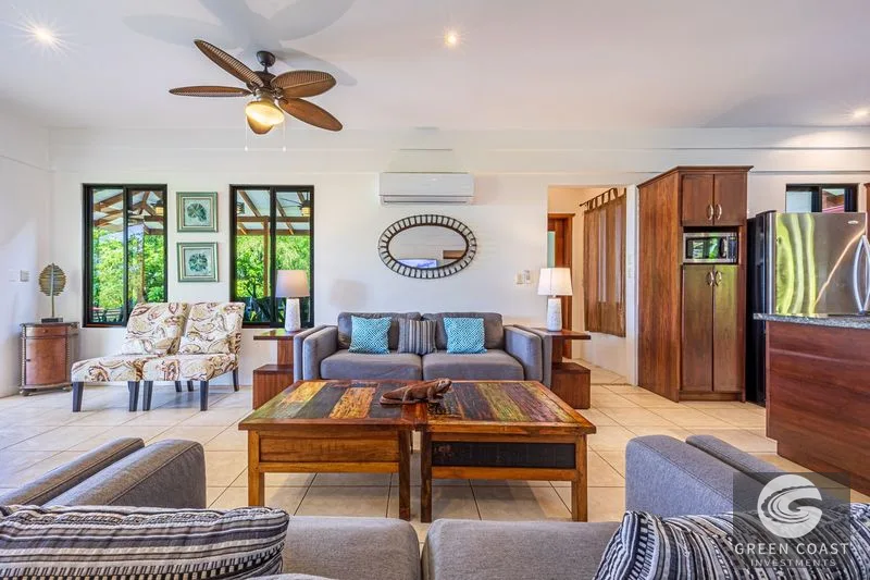 2.07 ACRES – 3 Bedroom Elegant Home With Guest Suite & Sweeping Ocean Views, Secluded & Nestled within Lush Jungle Surroundings!!! — view 18, Uvita, Osa, Costa 