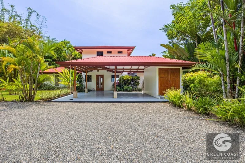 2.07 ACRES – 3 Bedroom Elegant Home With Guest Suite & Sweeping Ocean Views, Secluded & Nestled within Lush Jungle Surroundings!!! — view 42, Uvita, Osa, Costa 