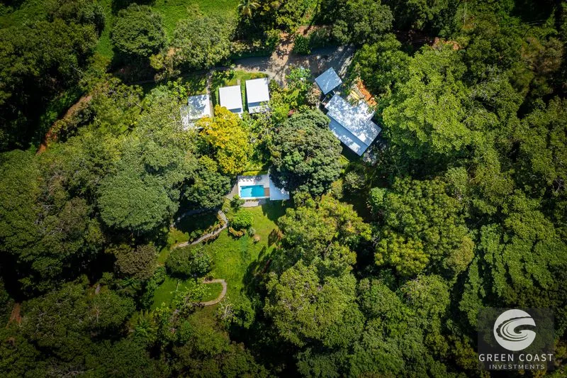 5 Bedroom Family Compound Turn Key and Fantastic Rental Potential — view 2, Dominical, Costa Rica